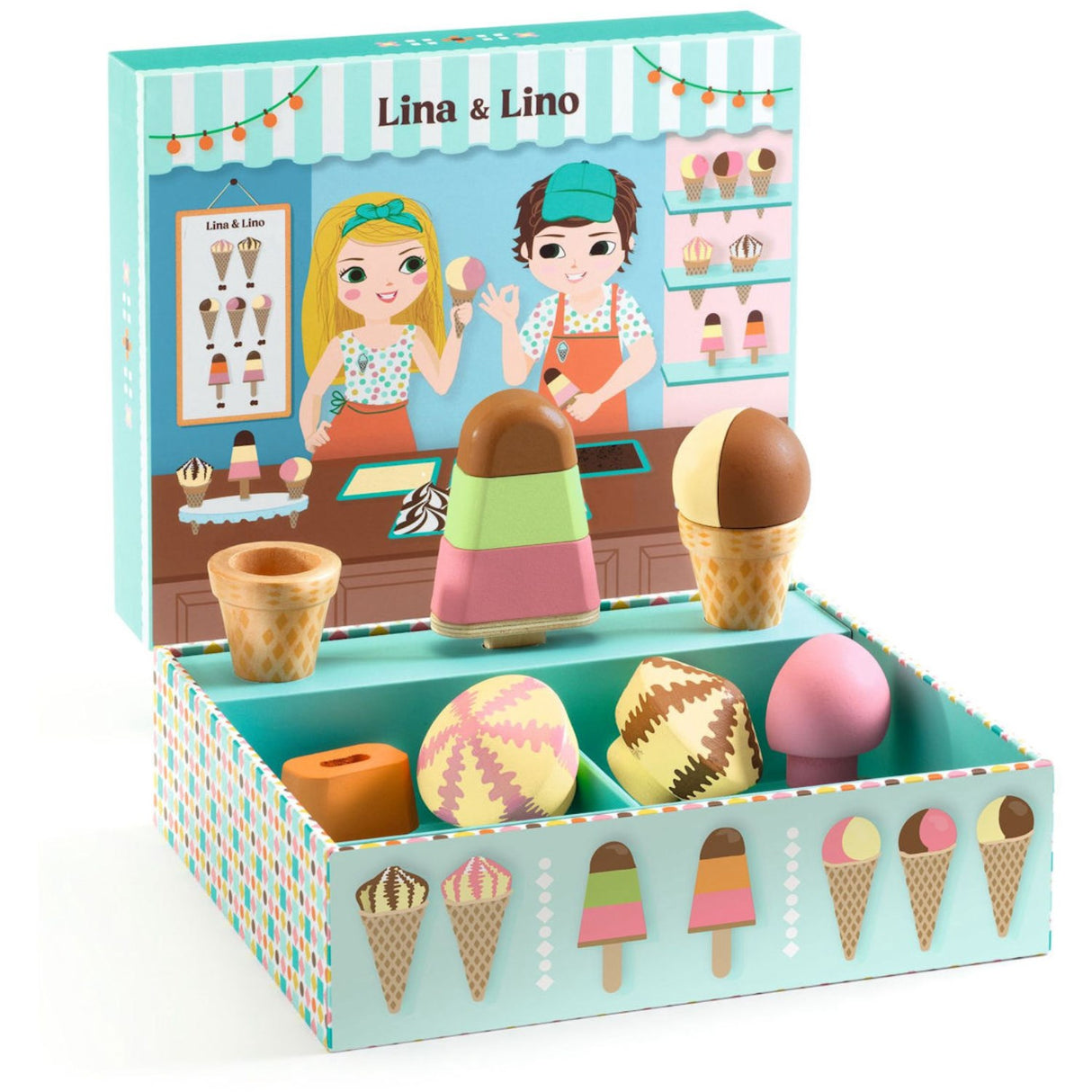 Djeco Lina & Lino, Ice Cream Booth