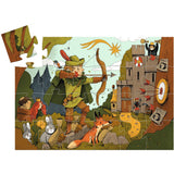Djeco Silhouette Jigsaw Puzzle, Robin Hood - 36 Pieces