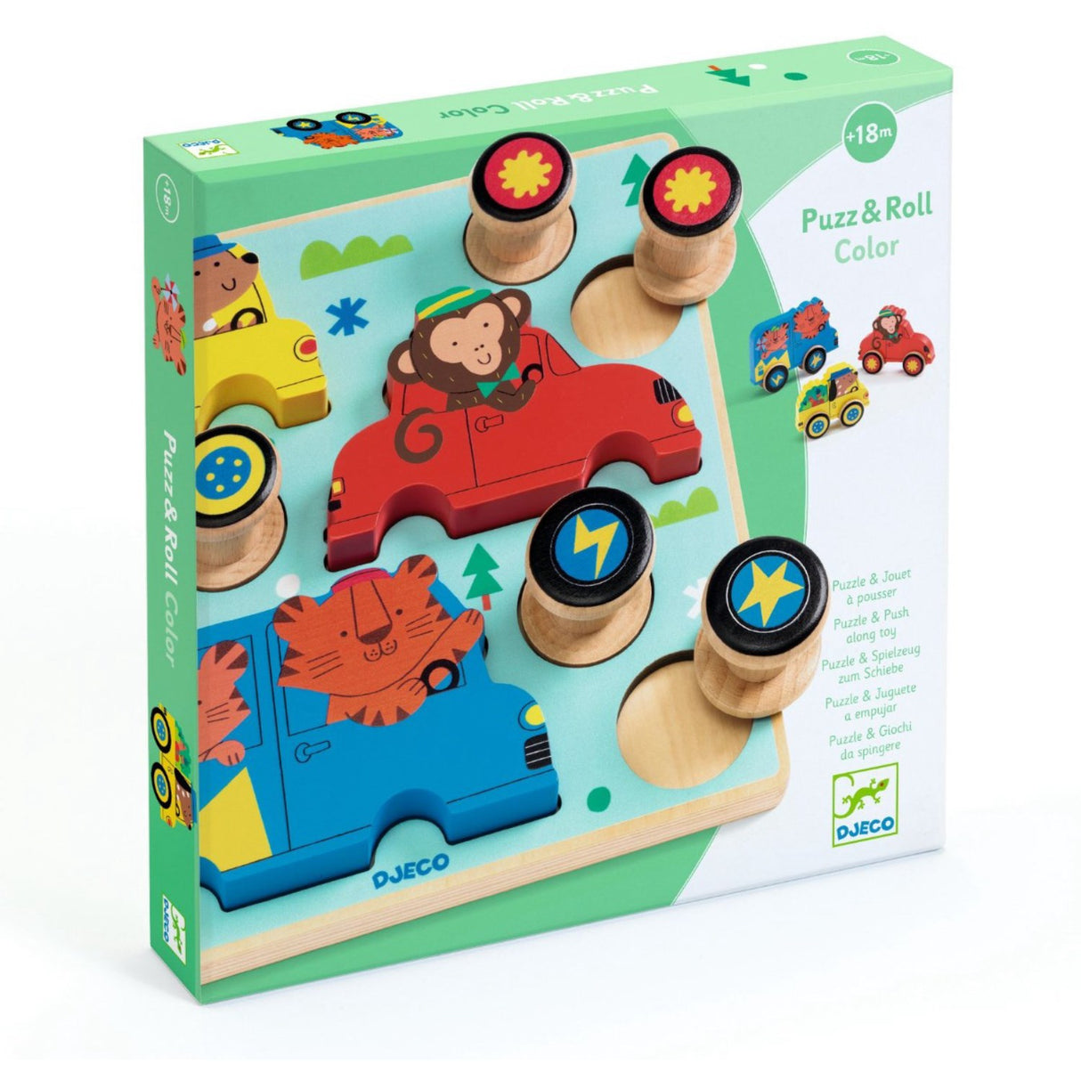 Djeco Puzz & Roll, Vehicles