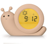 Alecto Beige Sleep Trainer Night Light And Alarm Clock