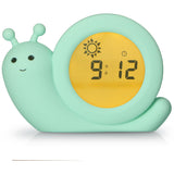 Alecto Green Sleep Trainer Night Light And Alarm Clock