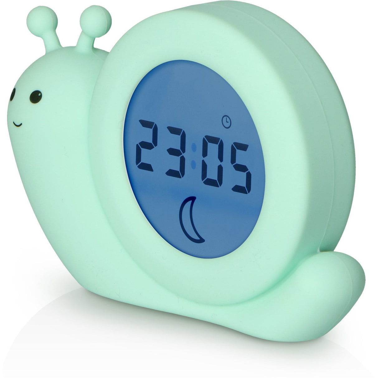 Alecto Green Sleep Trainer Night Light And Alarm Clock
