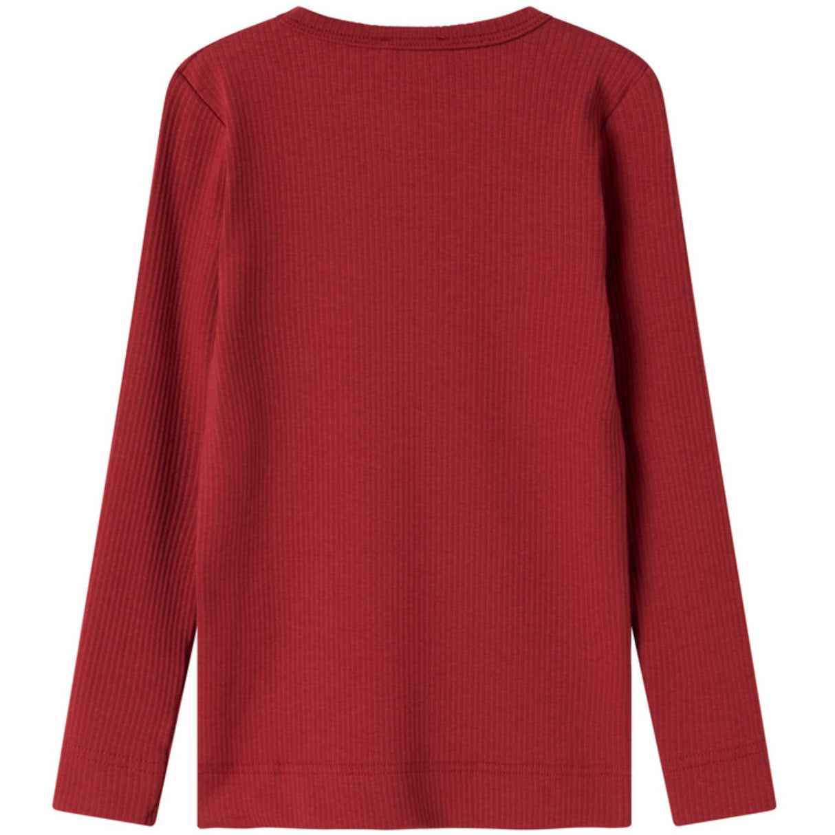 MarMar Modal Hibiscus Red Plain Tee LS