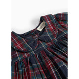 MarMar Check Pilot Navy Check Dulla B LS Dress