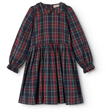 MarMar Check Pilot Navy Check Delice Dress