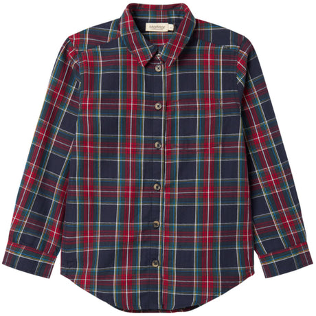 MarMar Check Pilot Navy Check Tommy Shirt