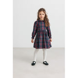 MarMar Check Pilot Navy Check Delice Dress