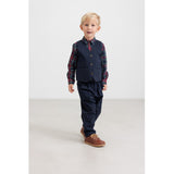 MarMar Check Pilot Navy Check Tommy Shirt