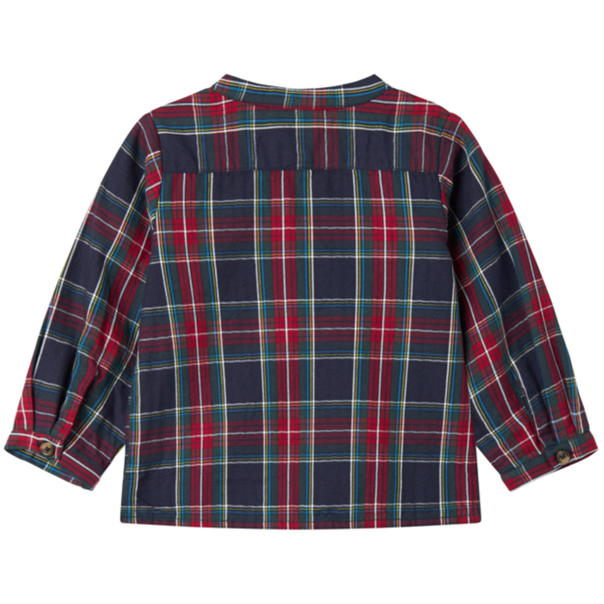 MarMar Check Pilot Navy Check Totoro Shirt