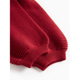MarMar Cotton Rayon Knit Solid Hibiscus Red Perrin Pants