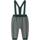 MarMar Cotton Rayon Knit Stripe Dark Leaf Stripe Perrin Pants