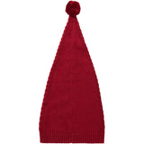 MarMar Cotton Rayon Knit Cable Hibiscus Red Alfen Christmas Hat