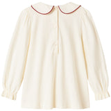 MarMar Modal Fine Gentle White Tielle Blouse