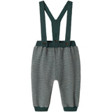 MarMar Cotton Rayon Knit Stripe Dark Leaf Stripe Perrin Pants
