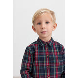MarMar Check Pilot Navy Check Tommy Shirt