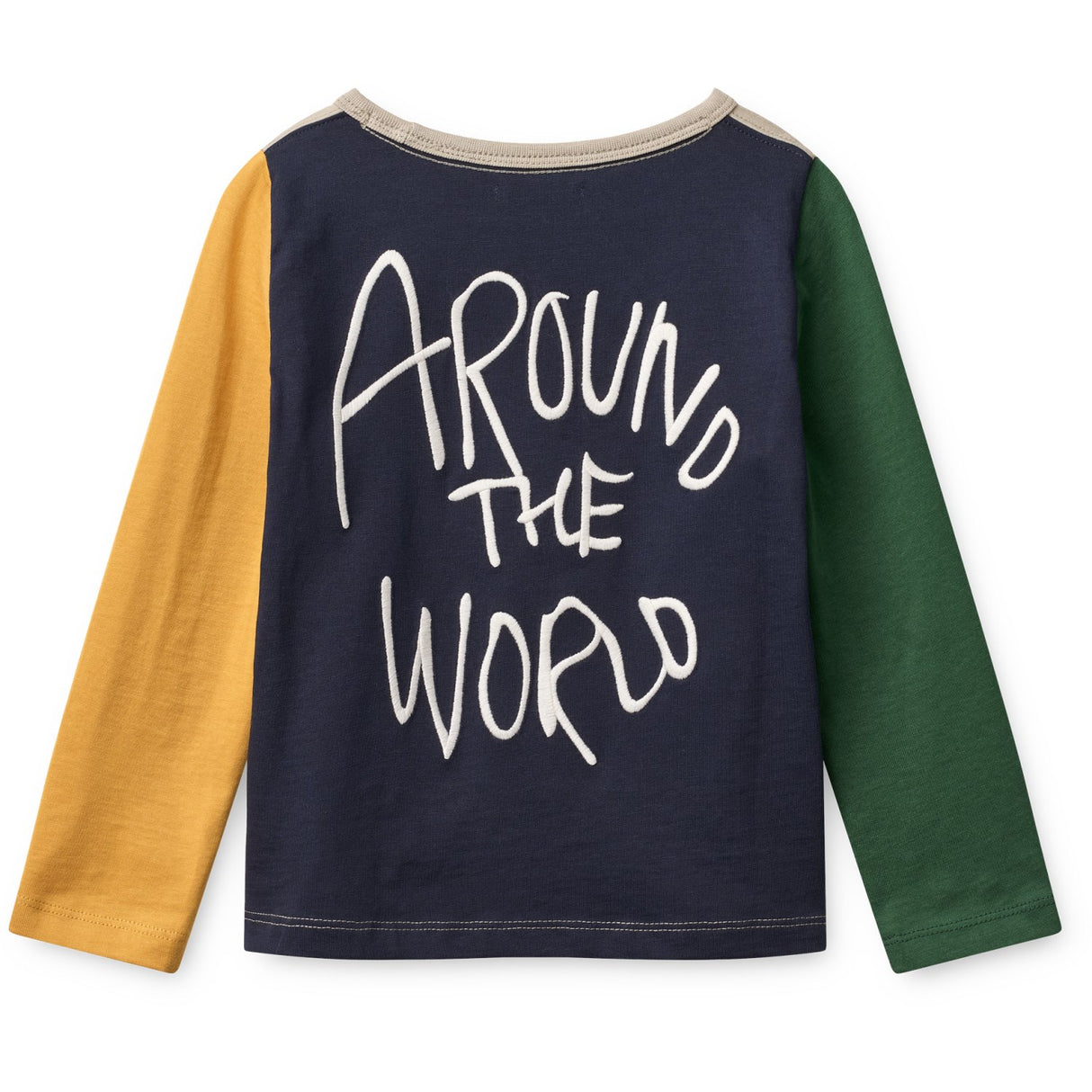 LIEWOOD Panda / Mist / Classic Navy Multi Mix Apia Placement Blouse