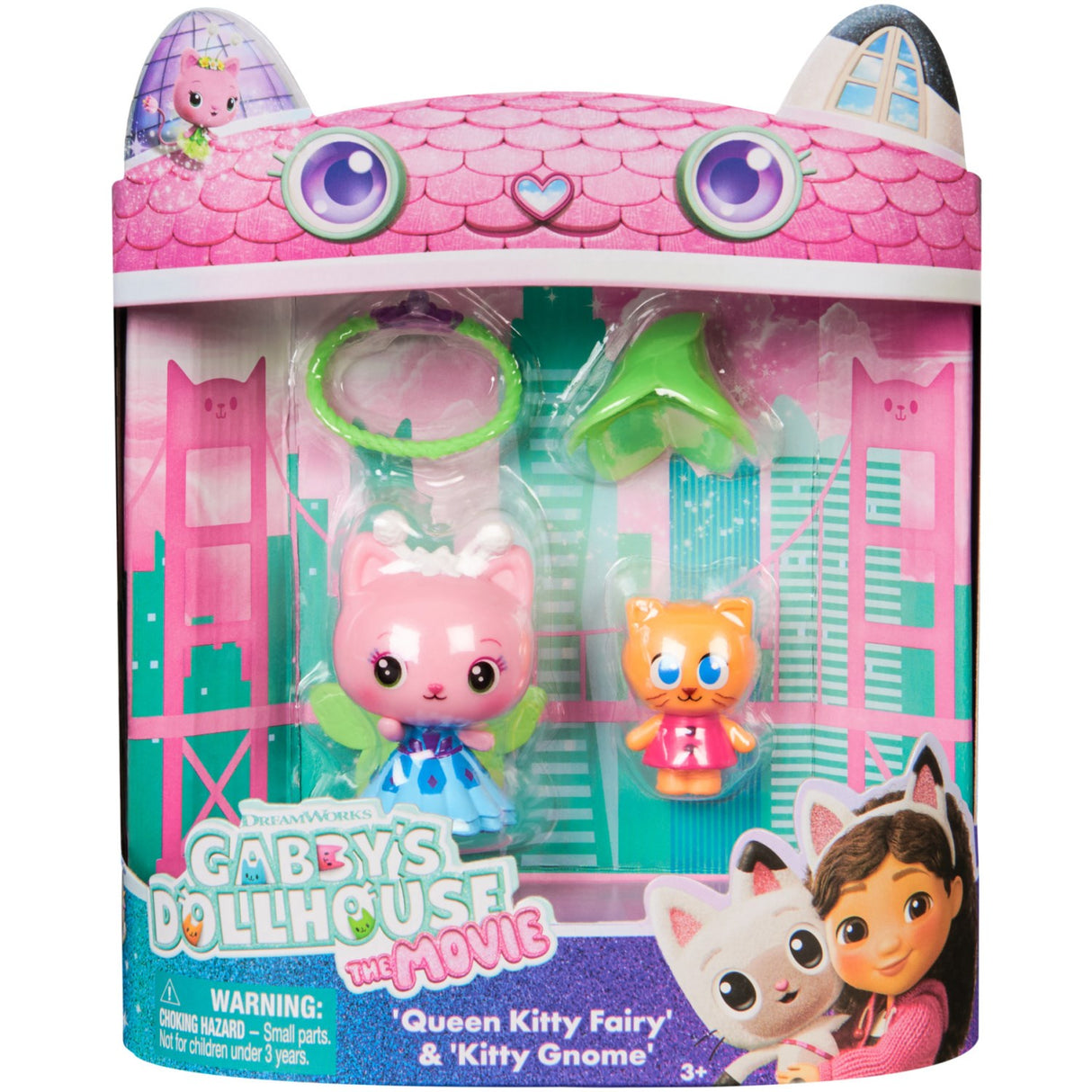 Gabby's Dollhouse Movie 2-Pack Figure Crystal Garden