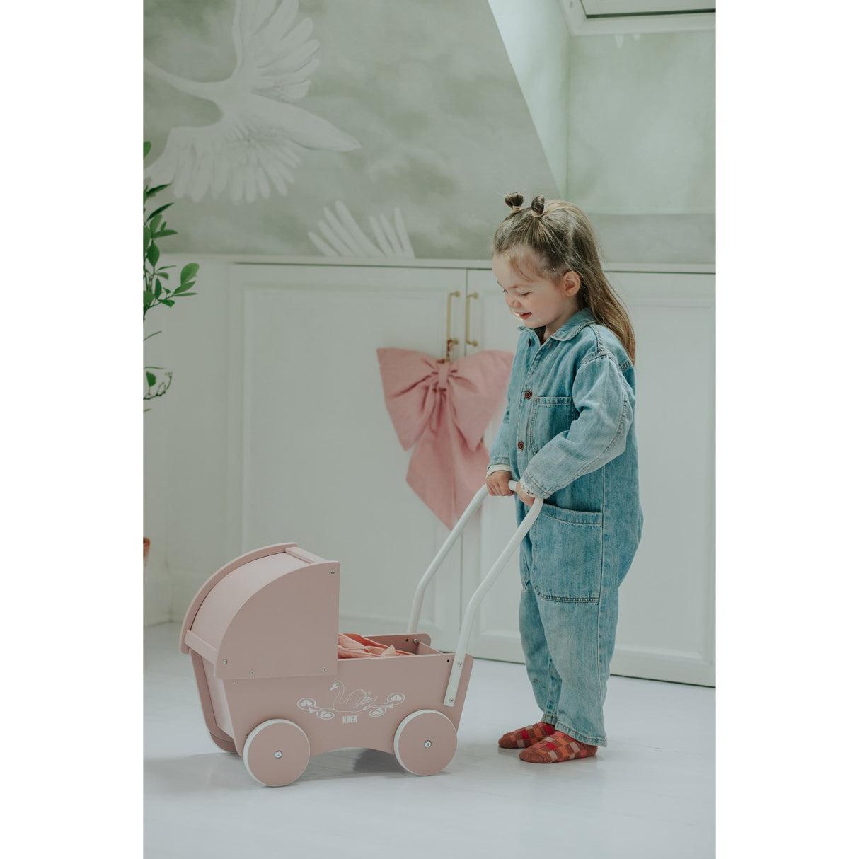 KREA® Doll Pram Rose