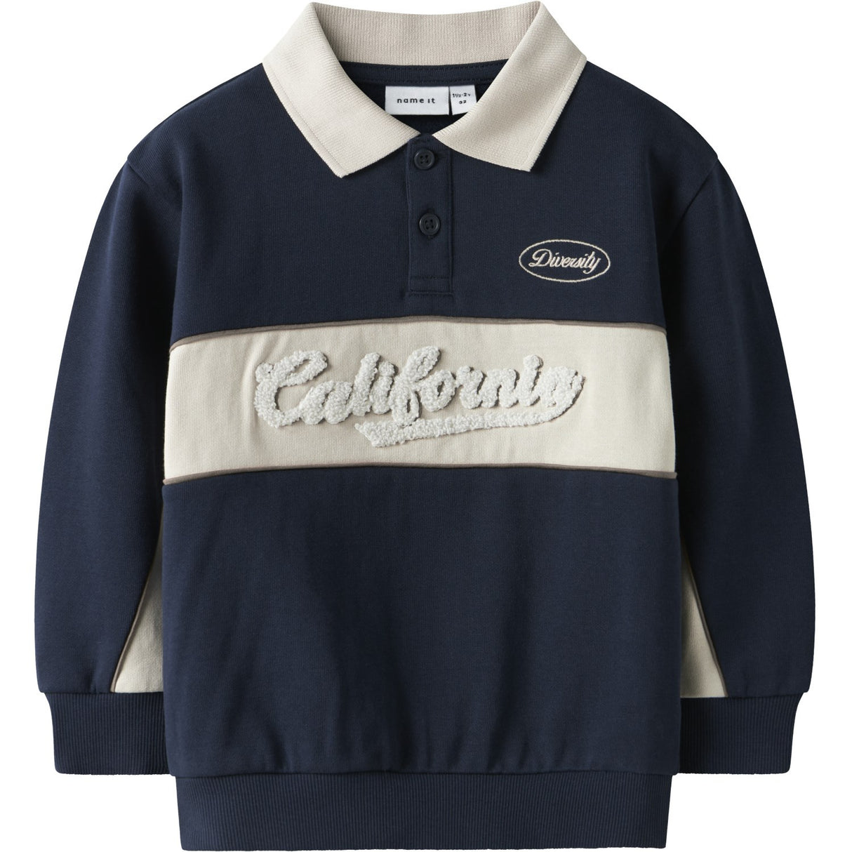 Name It Navy Blazer Nmmtucan Ls Nreg Sweat Polo Unb