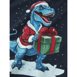 Name It Navy Blazer Dino Present Nmmvosmas Ls Nreg Top