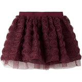 Name It Burgundy Nmfsykia Tulle Skirt