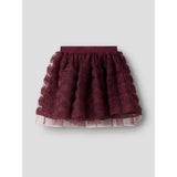 Name It Burgundy Nmfsykia Tulle Skirt