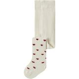 Lil'Atelier Turtledove Red Hearts Nbfreba Len Tights Lil