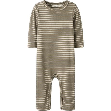 Lil'Atelier Sepia Tint Turtledove Nbmgago Ls Nightsuit Lil