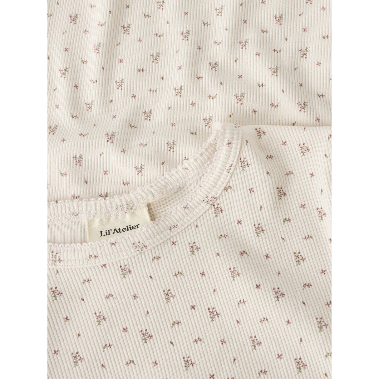 Lil'Atelier Almost Mauve Flowers Nmfgago Night Set Lil