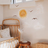 That's Mine Yellow Wallsticker Sun
