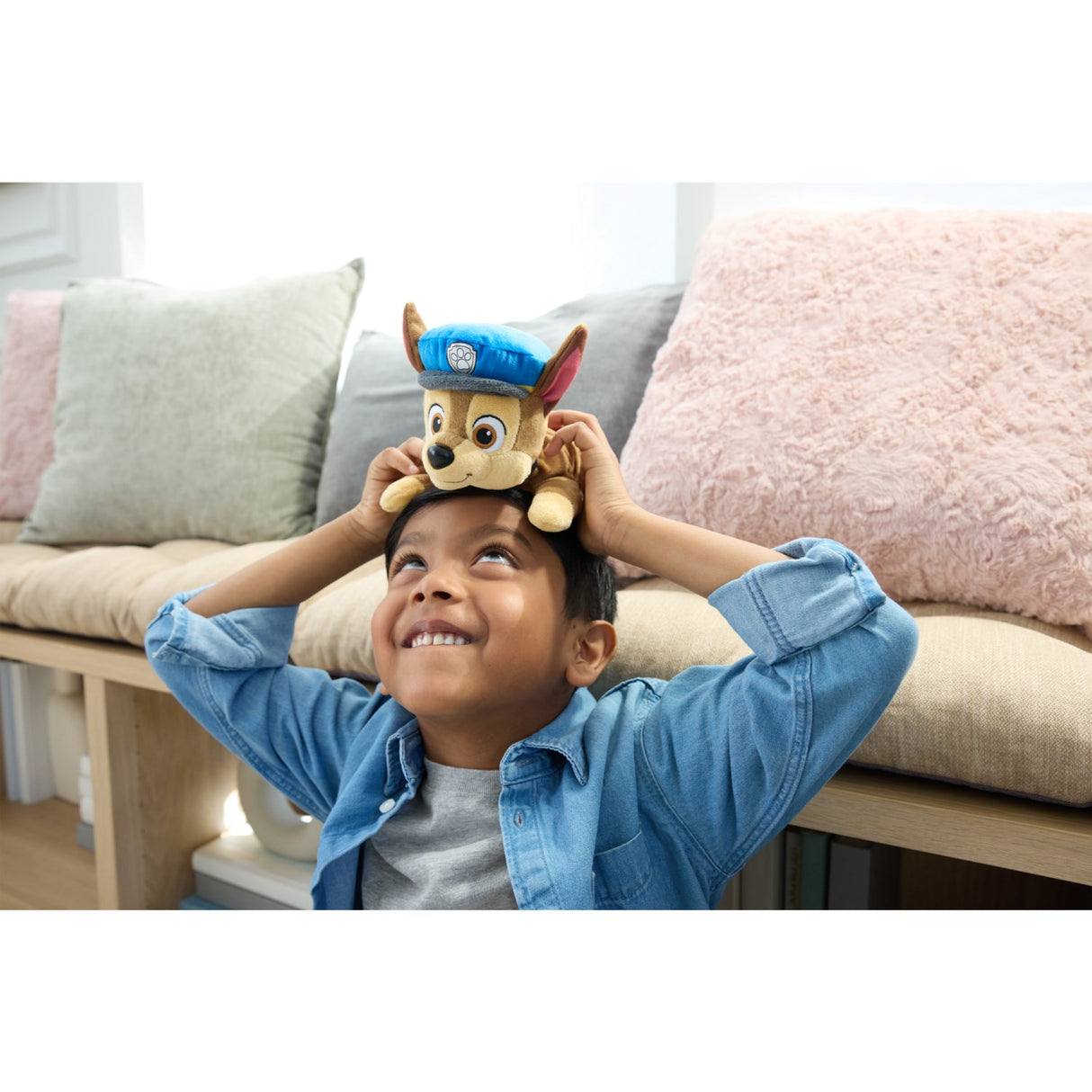 Paw Patrol Gund Hat & Collar Plush 20 Cm Chase