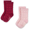 Konges Sløjd Heart Mix 2 Pack Fine Jaquard Socks