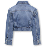 kids ONLY Medium Blue Denim Koglumi Ls Jacket Dnm Pim Noos