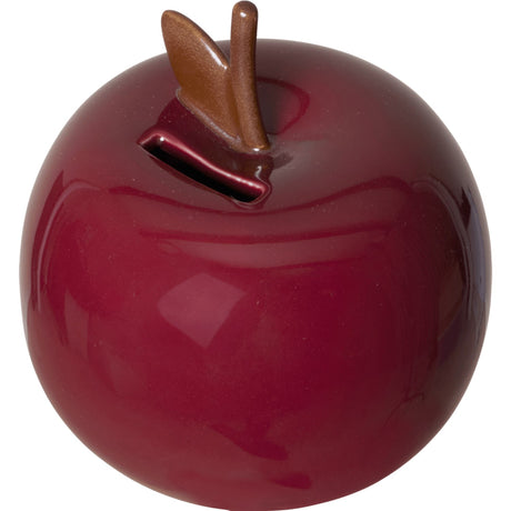 Ferm Living Deep Red Apple Money Bank