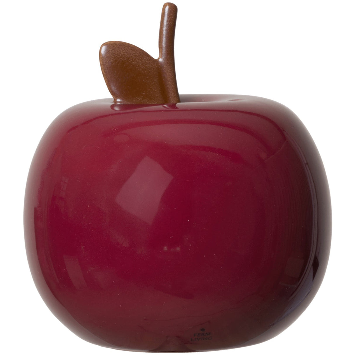 Ferm Living Deep Red Apple Money Bank