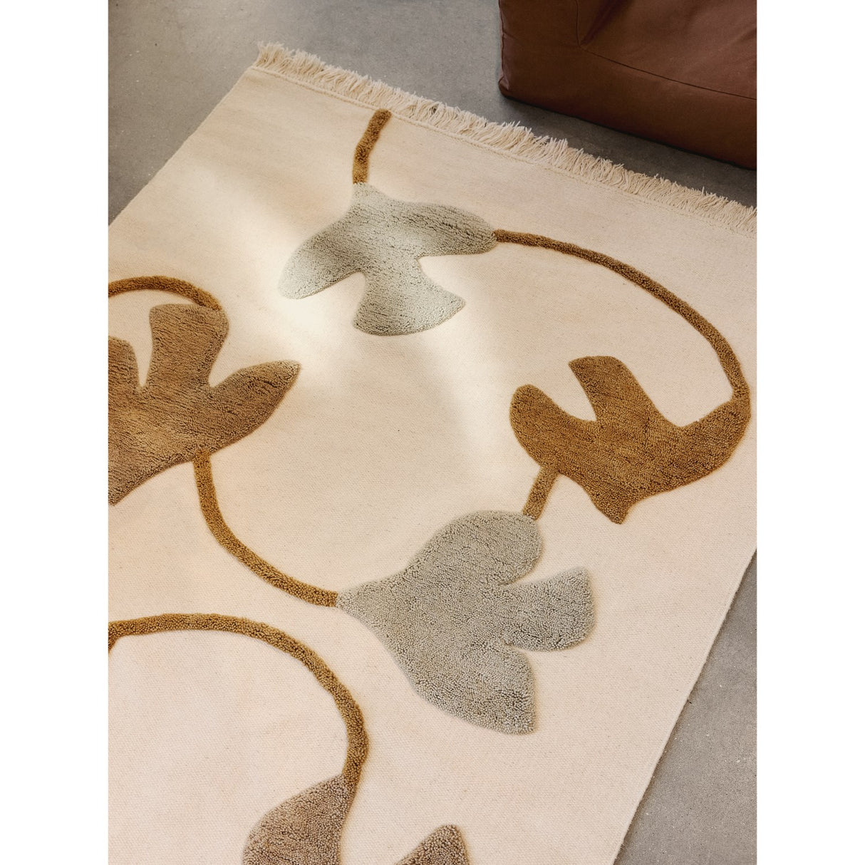 Ferm Living Multi Swif Bird Wool Rug