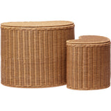 Ferm Living Natural Willora Braided Storage 2-Pack