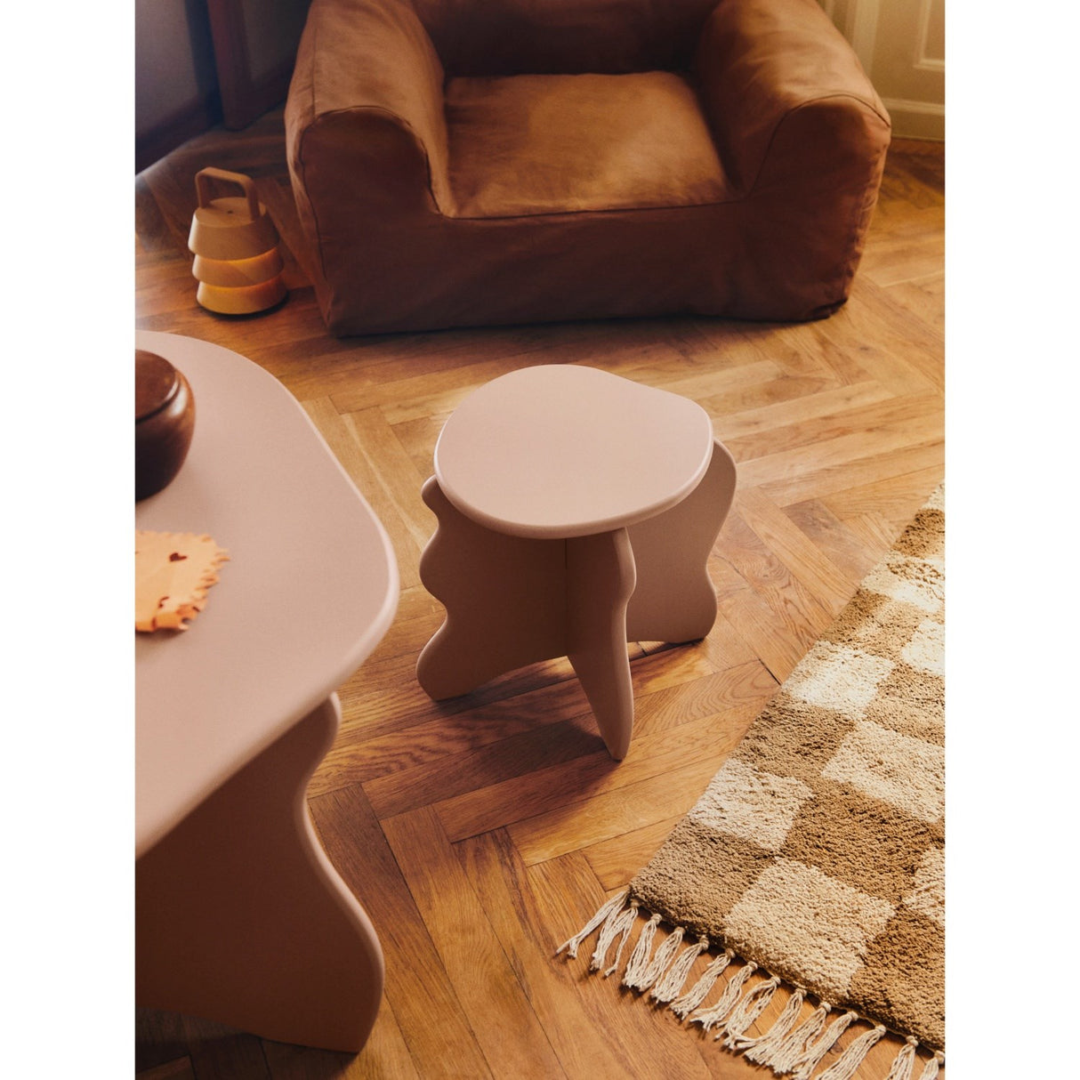 Ferm Living Tan Billow Bean Bag