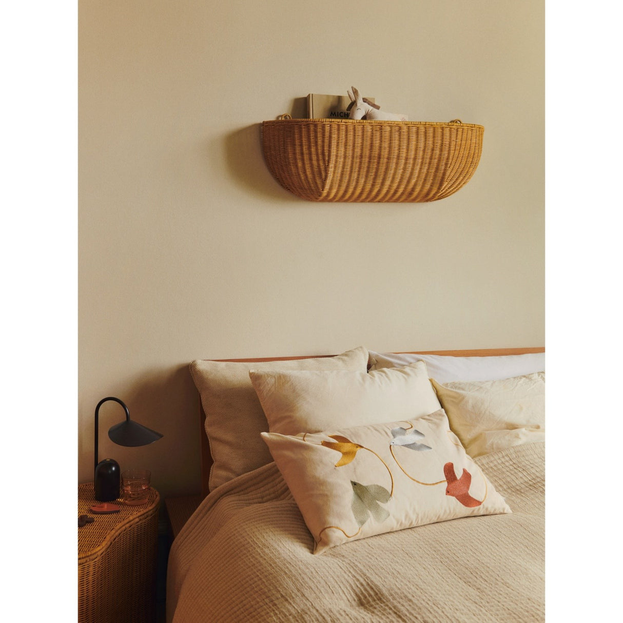 Ferm Living Natural Willora Braided Storage 2-Pack