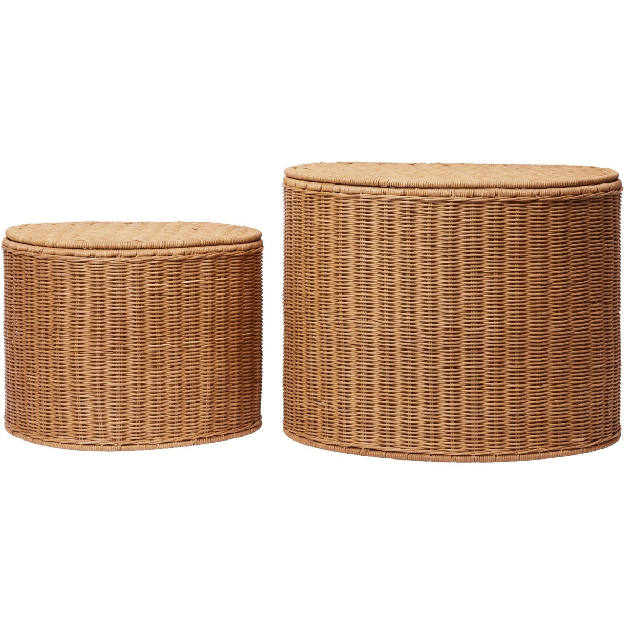 Ferm Living Natural Willora Braided Storage 2-Pack