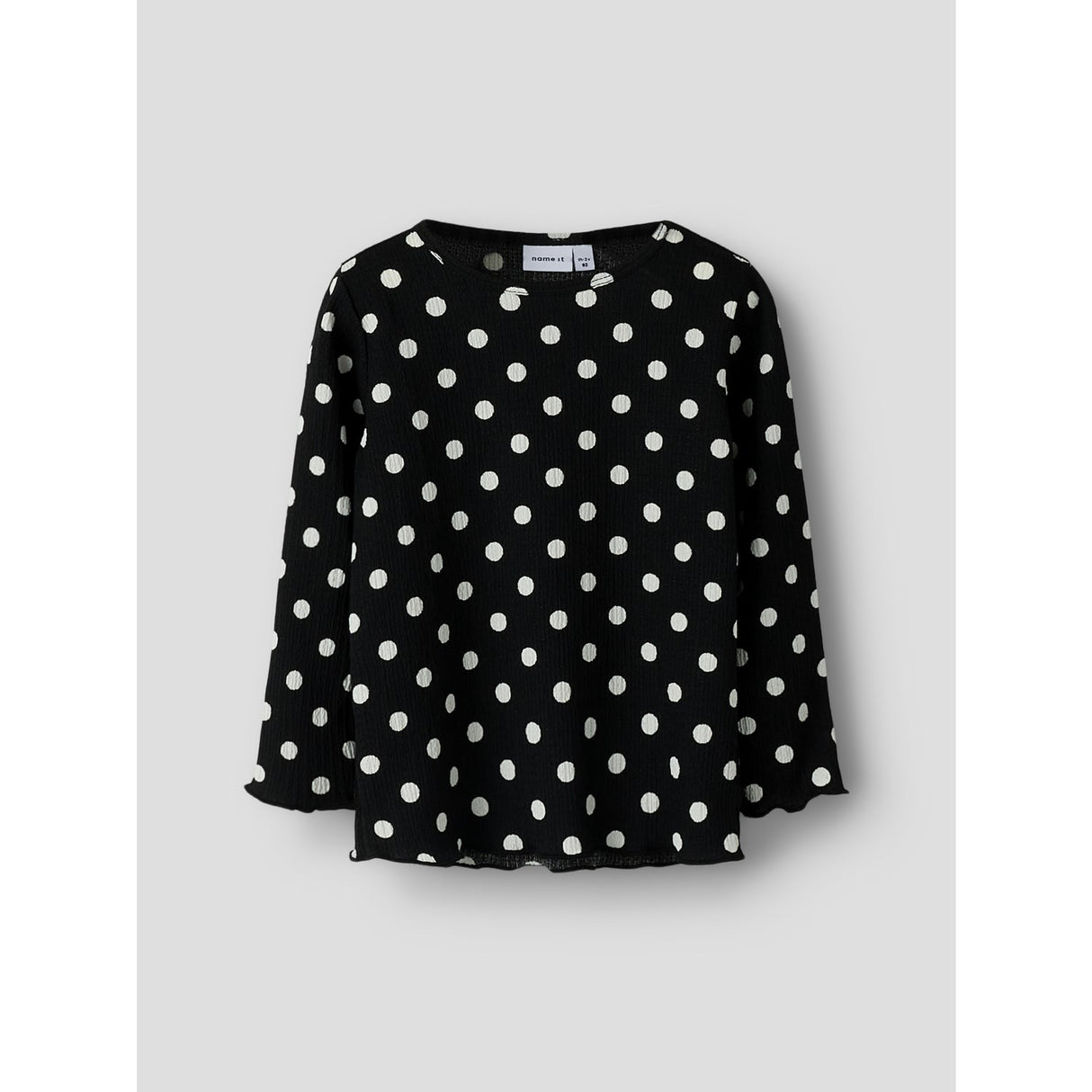 Name It Black Nmfsallie Ls Top