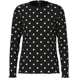 Name It Black Nkfsallie Ls Top