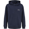 Jack & Jones Junior Navy Blazer Jjcollege Logo Sweat Hood Jnr