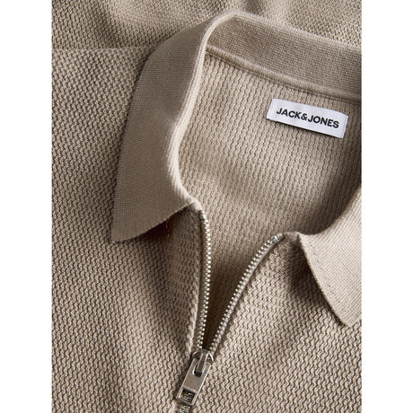Jack & Jones Junior String Jjmax Knit Zip Polo Ss Jnr
