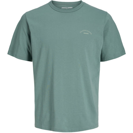 Jack & Jones Junior Mineral Blue Jjcollege Logo Tee Ss Crew Neck Jnr