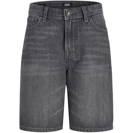Jack & Jones Junior Grey Denim Grey Option Jjitony Jjoriginal Shorts Akm 280 Jnr