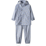 Lil'Atelier Zen Blue Swan Nmfladry10 Rain Set Aop Fo Lil