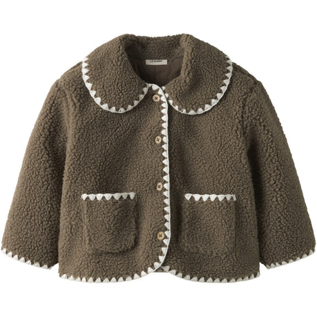 Lil'Atelier Shitake Nmflajo Ls Loose Jacket Lil