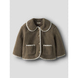 Lil'Atelier Shitake Nmflajo Ls Loose Jacket Lil