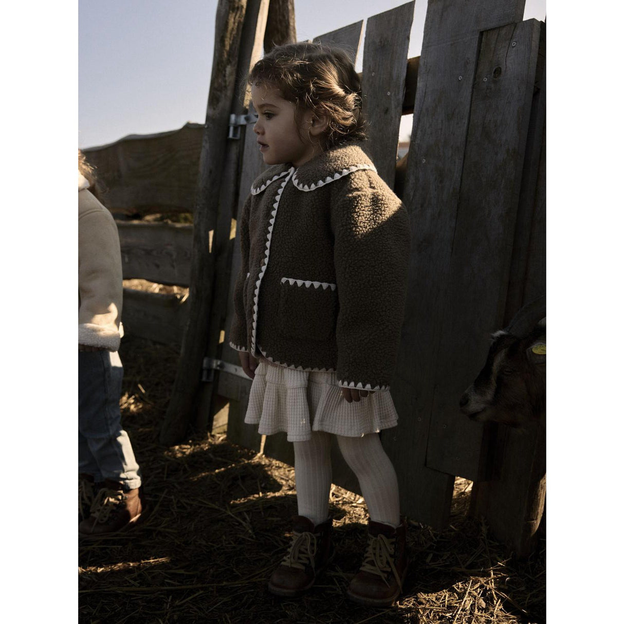 Lil'Atelier Shitake Nmflajo Ls Loose Jacket Lil
